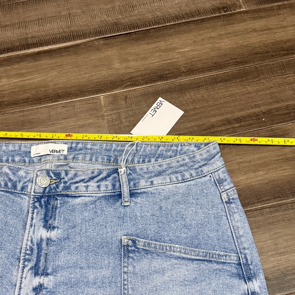 New Vervet High Rise Baggy Barrel Jeans 24W - Picture 10 of 12